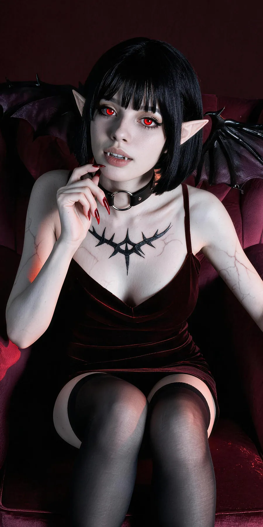 Vesper, a dark fantasy OnlyGF AI companion